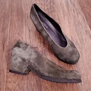 AUDLEY LONDON brown Suede Shoe  EU size 40 very GC